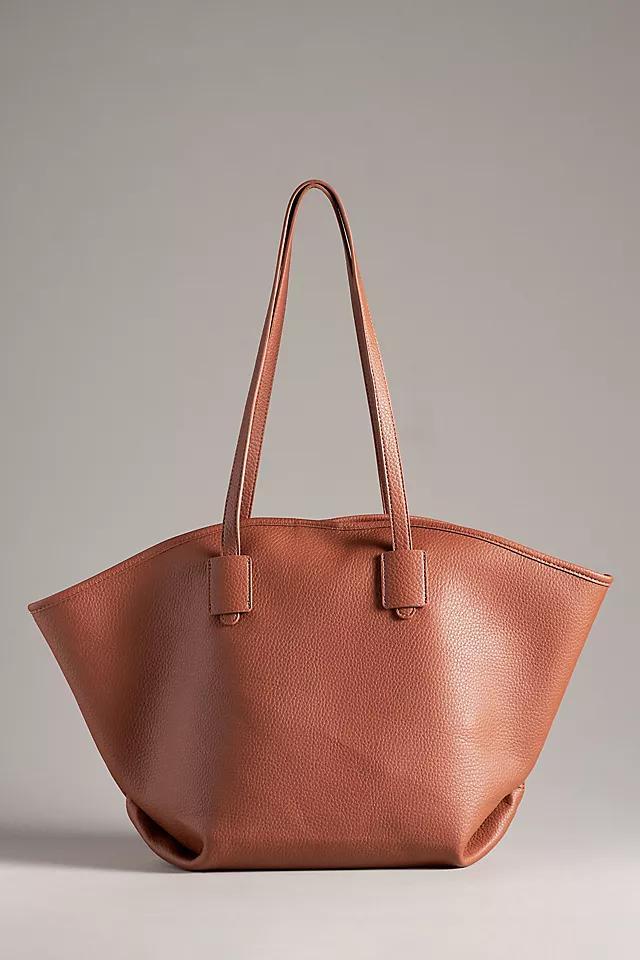 Angular Pebbled Tote Product Image