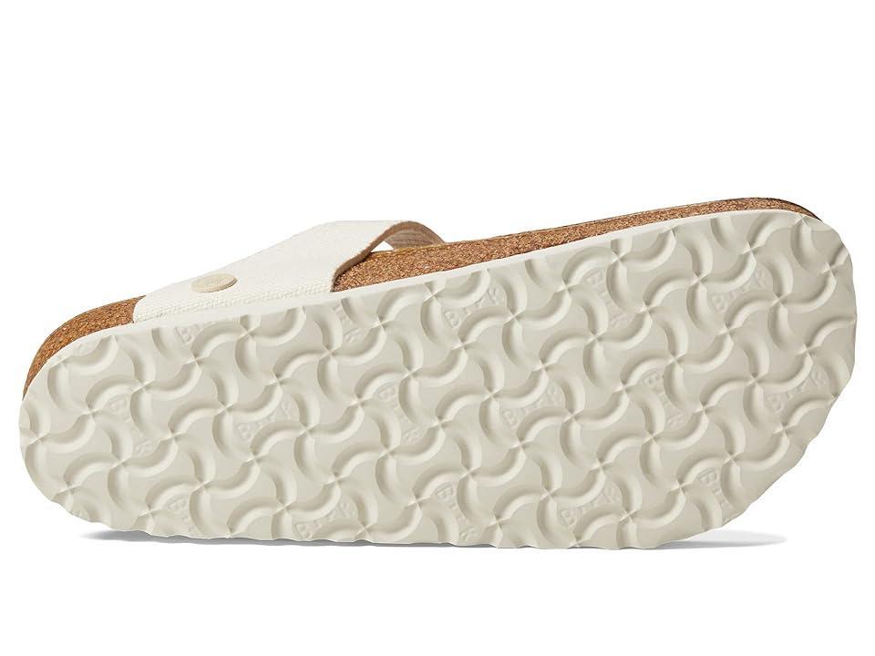 Birkenstock Gizeh Vegan Canvas (Eggshell Canvas) Women's Shoes Product Image