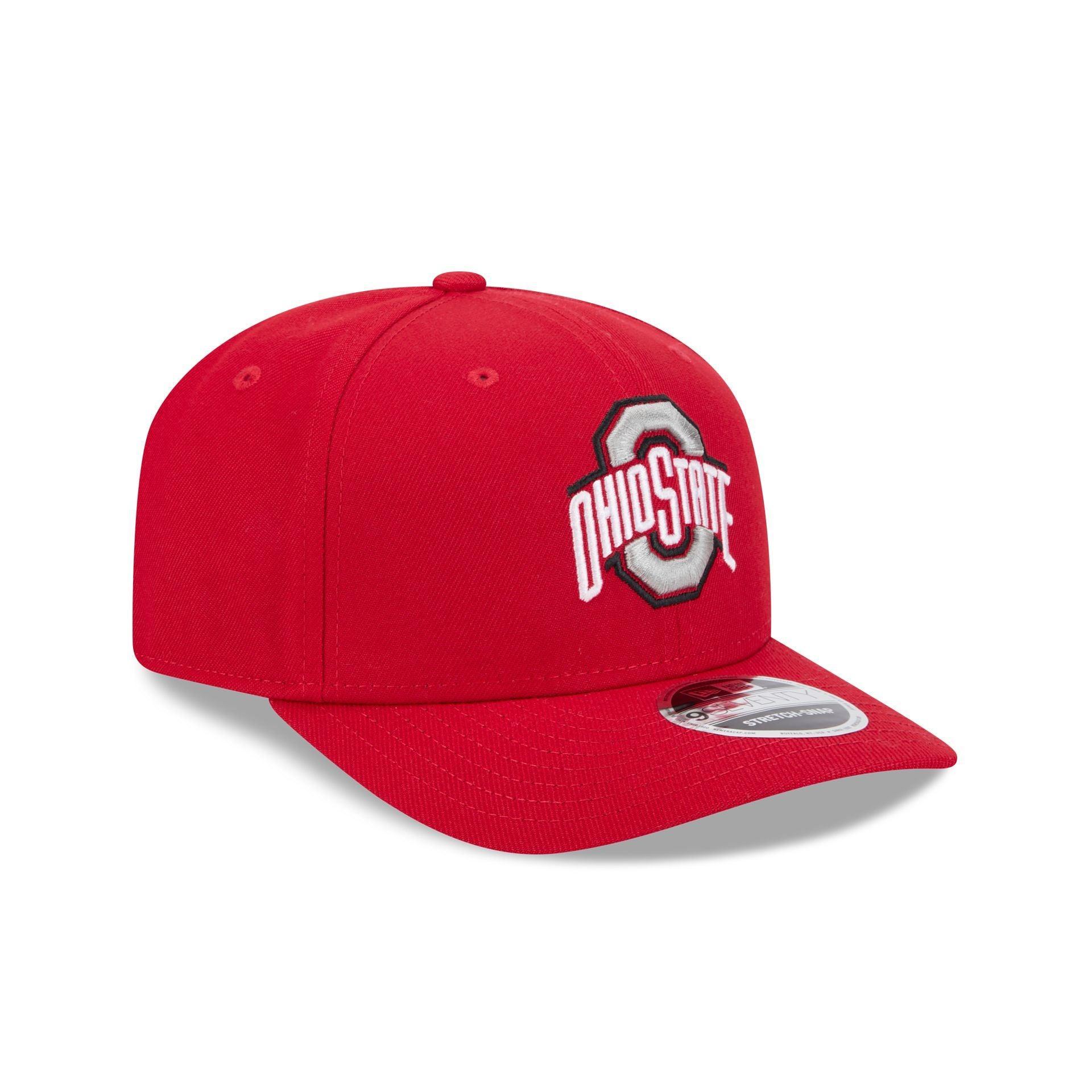 Ohio State Buckeyes Basic Red 9SEVENTY Stretch-Snap Hat Male Product Image