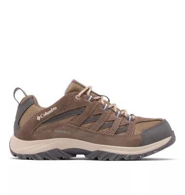 Columbia Womens Crestwood Waterproof Shoe Green Product Image