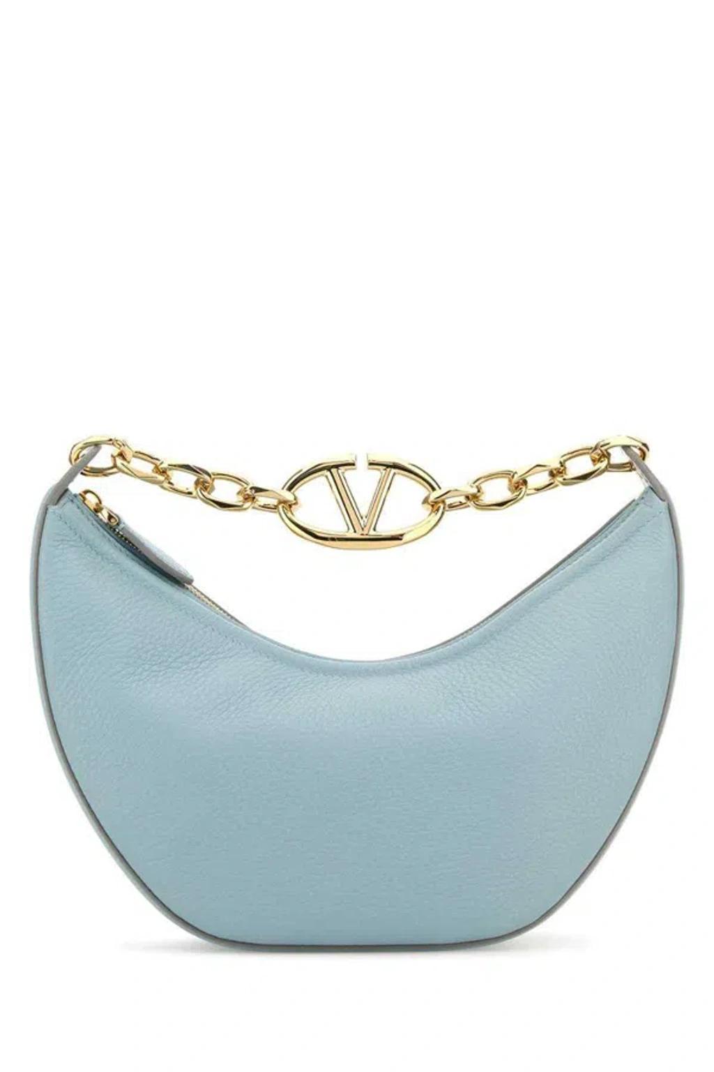 VALENTINO GARAVANI Handbags. In Light Blue Product Image