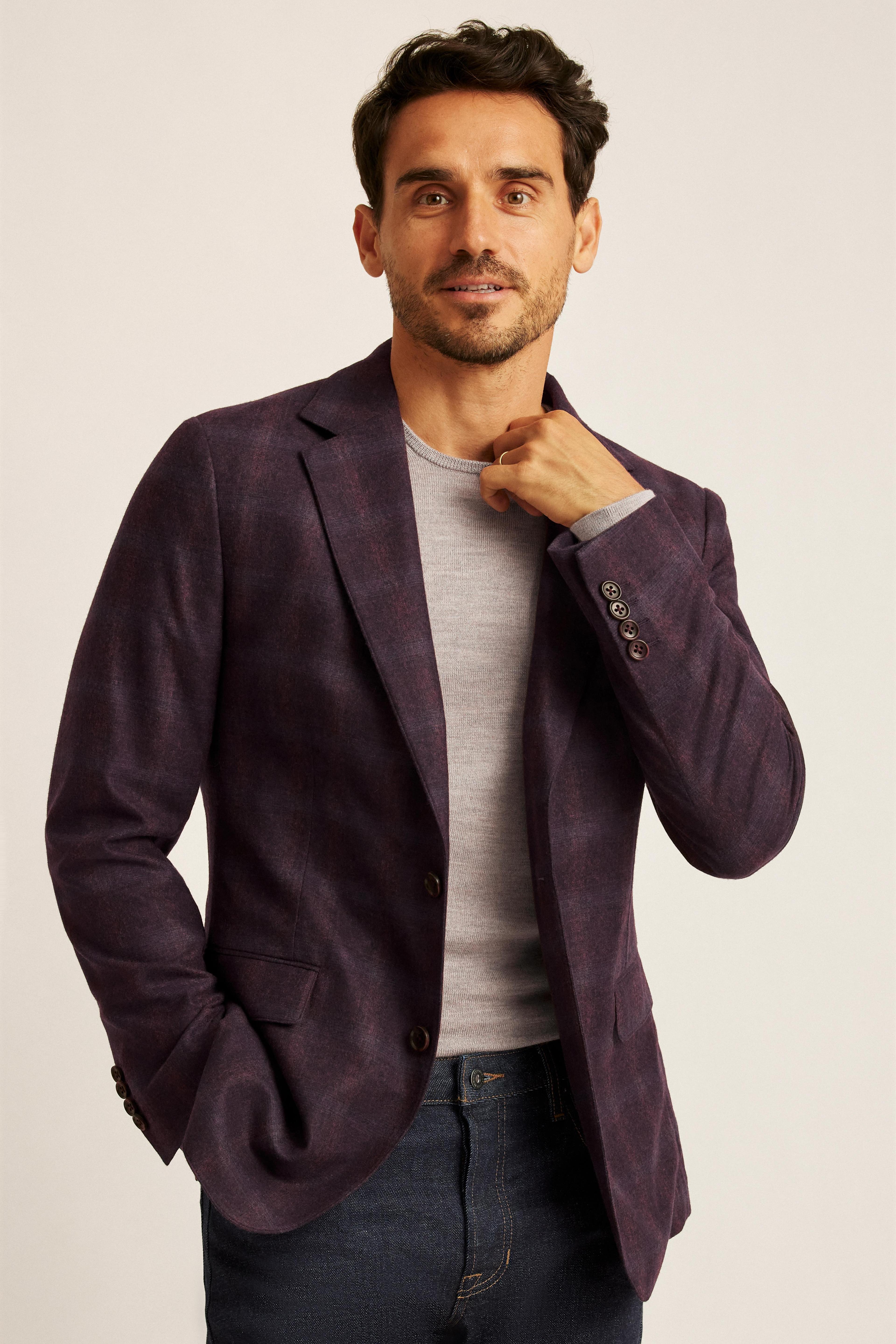 Jetsetter Unconstructed Italian Wool Blazer Product Image