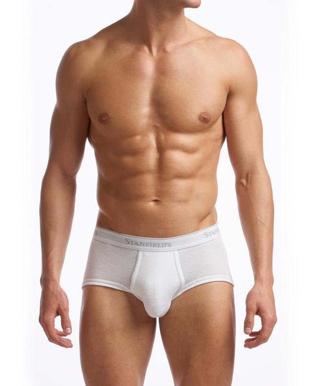 Stanfields Mens Supreme Cotton Blend Regular Rise Briefs, Pack of 2 Product Image