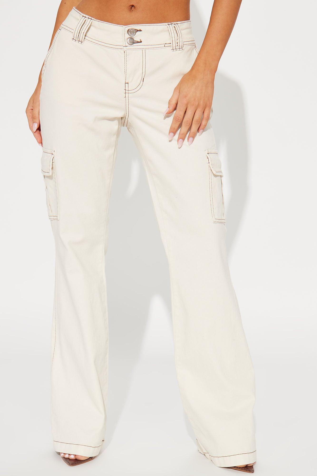 Never Look Back Flare Pant - Ivory Product Image