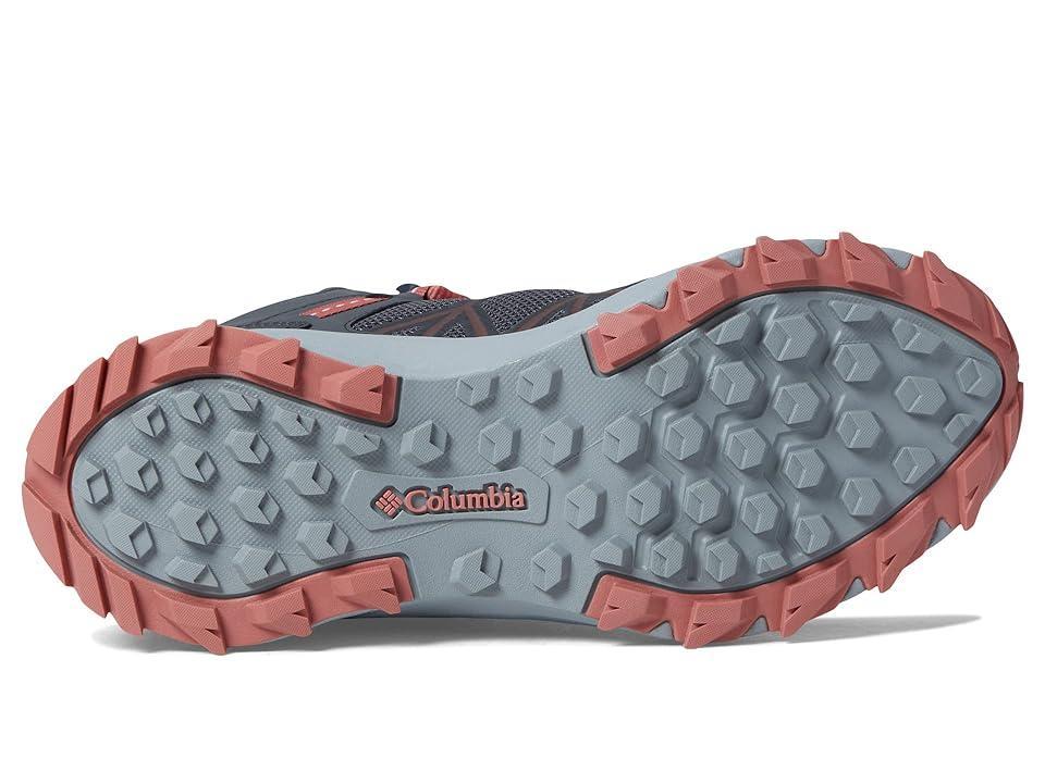 Columbia Peakfreak II Mid Outdry (Dark Grey/Dark Coral) Women's Shoes Product Image