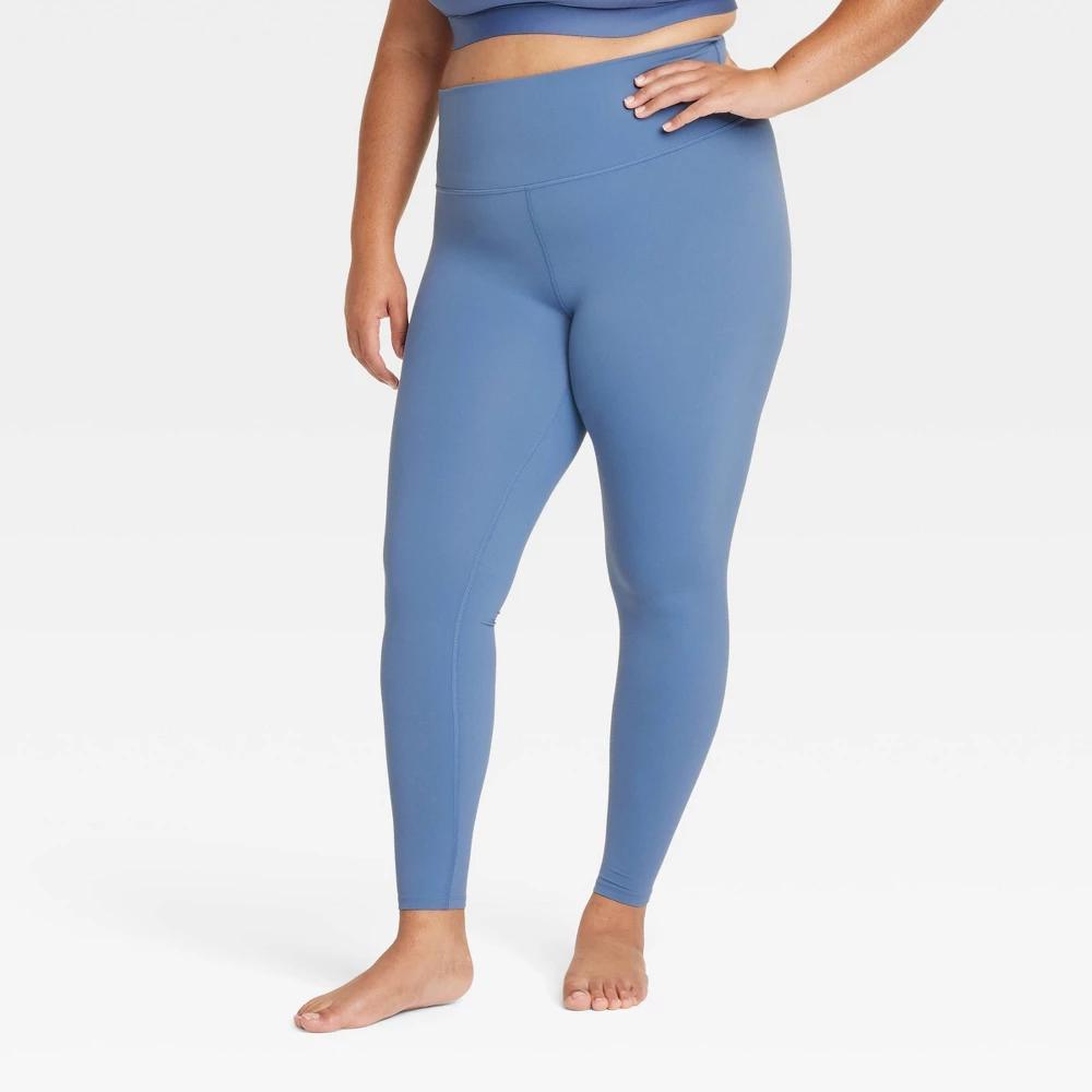 Womens Everyday Soft Ultra High-Rise Leggings - All In Motion Blue XXL Product Image