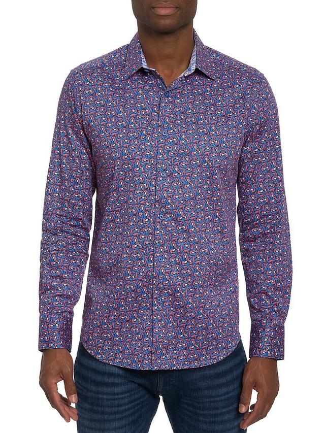 Robert Graham Golden Horn Stretch Button-Up Shirt Product Image