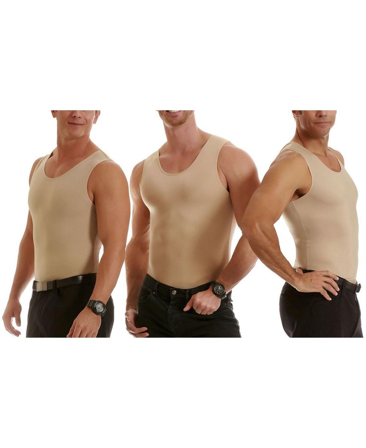 Insta Slim Mens 3 Pack Compression Muscle Tank T-Shirts Product Image