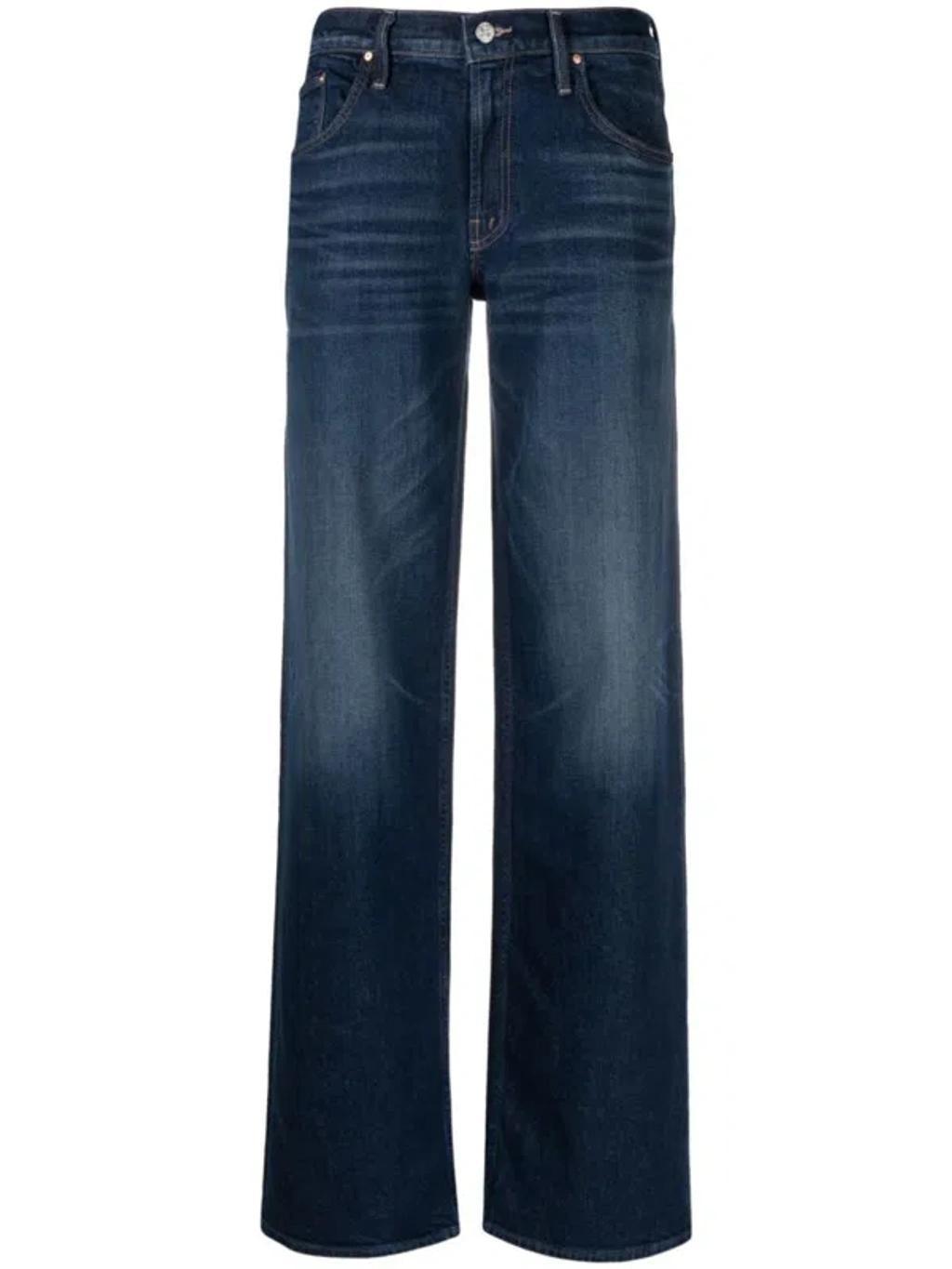 Wide Leg Denim Jeans Product Image