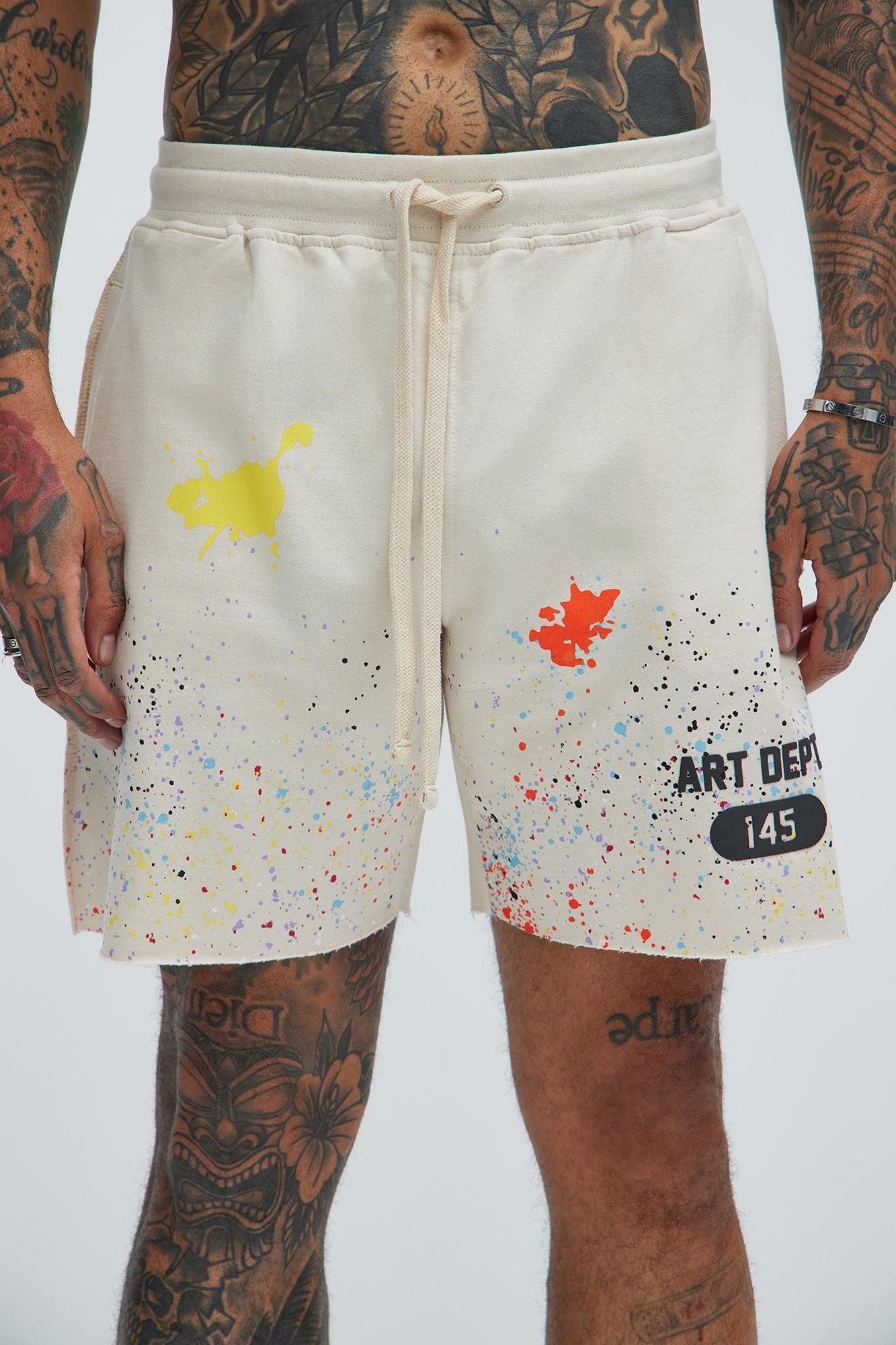 Art Dept. Sweatshorts - Tan Product Image