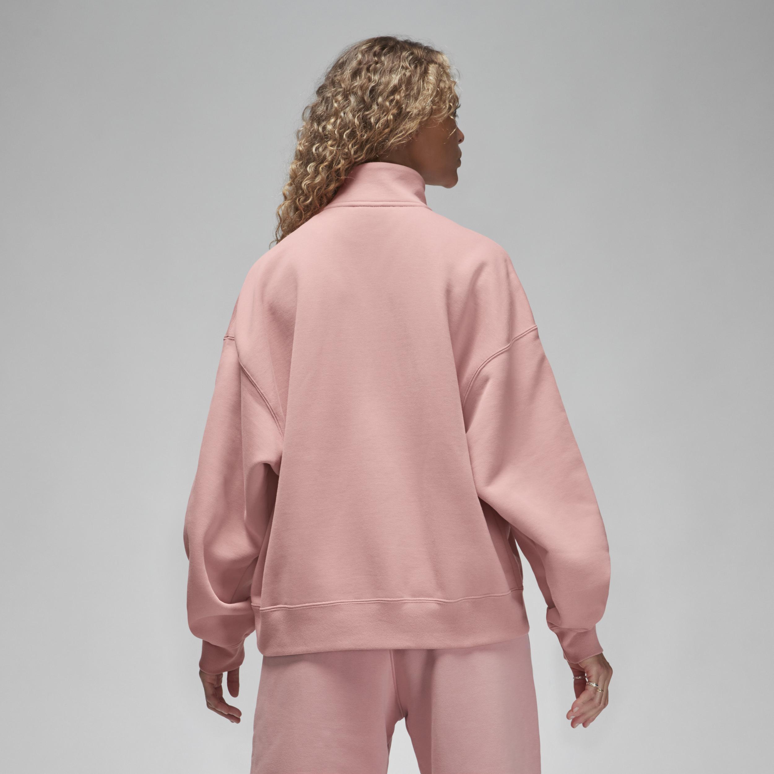 Women's Jordan Flight Fleece Quarter-Zip Top Product Image