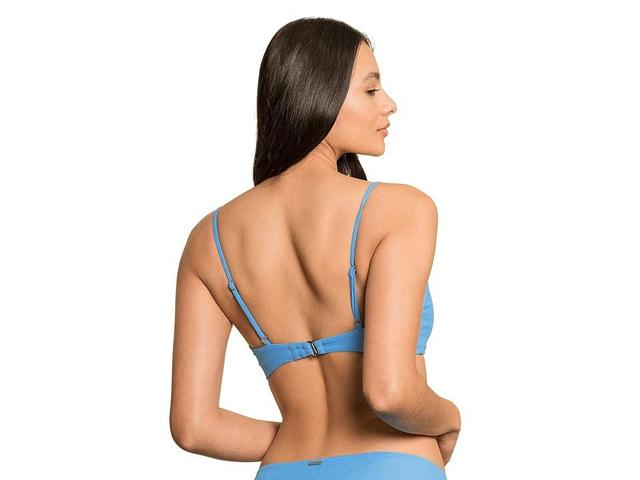 Maaji Pool Rib Blush Sporty Bralette Top Women's Swimwear Product Image