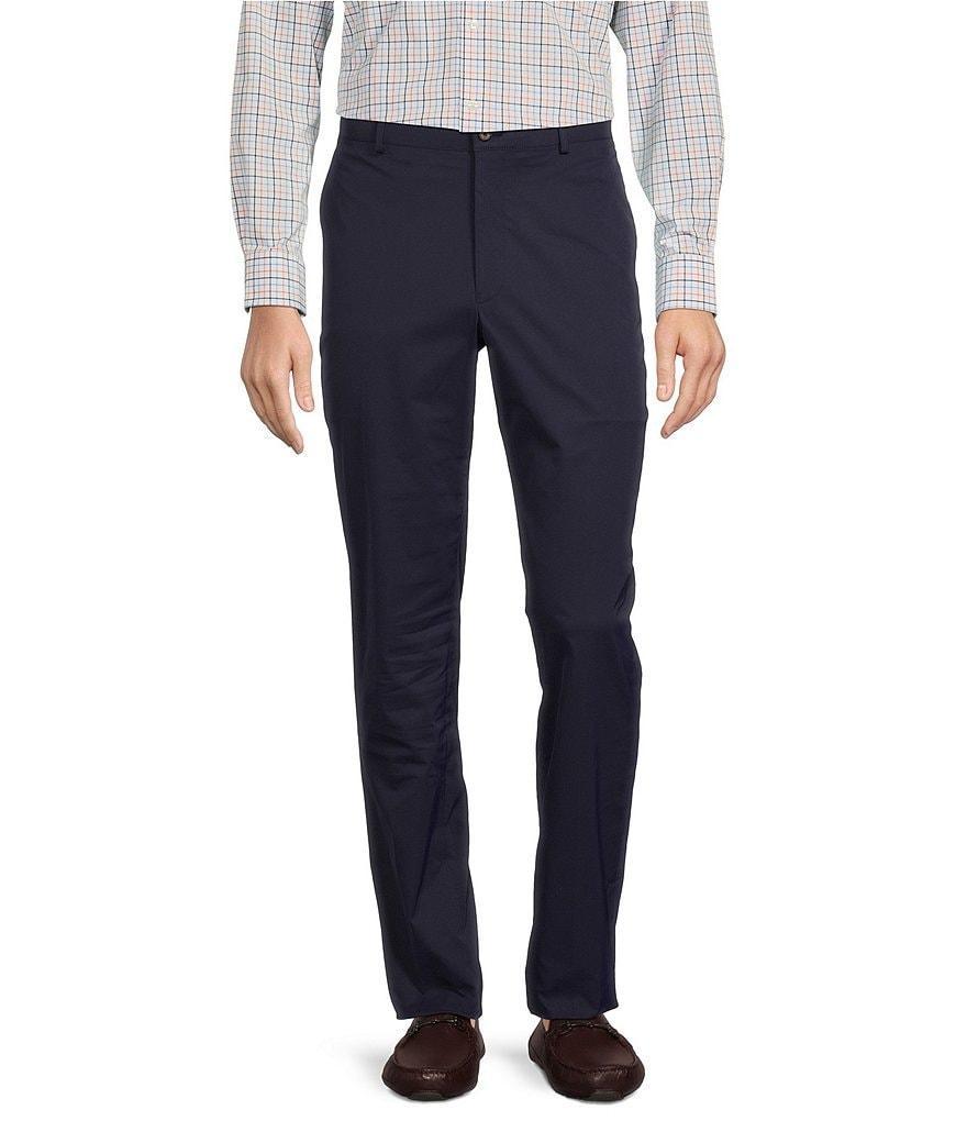 Hart Schaffner Marx Tech Stretch New York Tailored Modern Fit Flat-Front Dress Pants Product Image