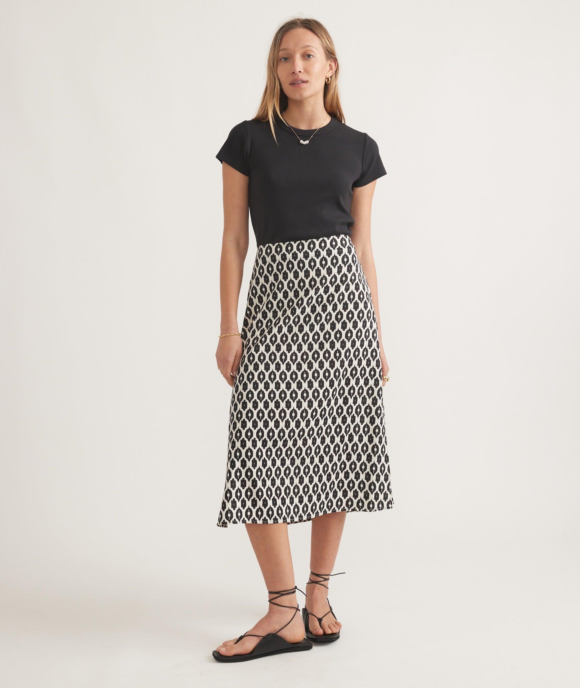 Ryan Slip Midi Skirt Product Image