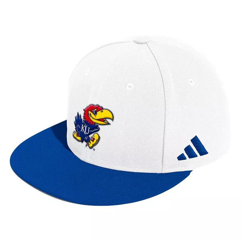 Mens adidas Kansas Jayhawks On-Field Baseball Fitted Hat Product Image