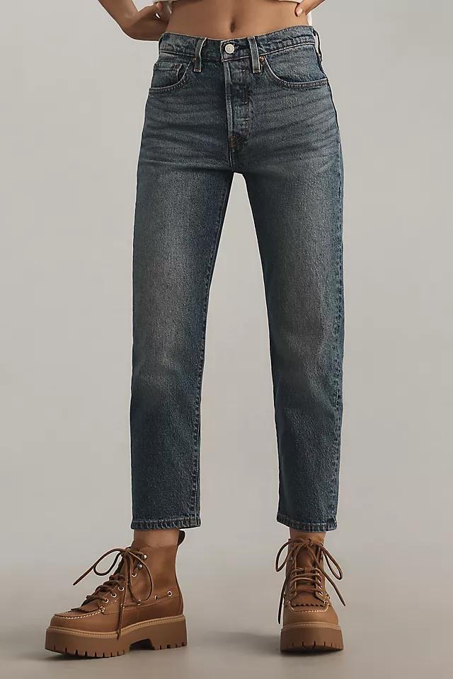 Levi's 501 High-Rise Crop Straight-Leg Jeans Product Image