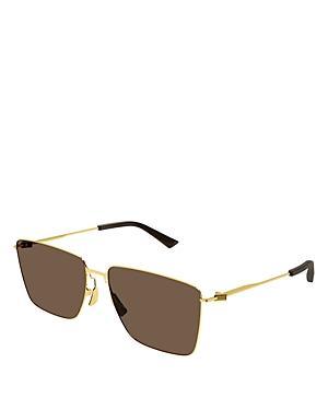 Bottega Veneta Thin Triangle Panthos Sunglasses, 51mm Product Image