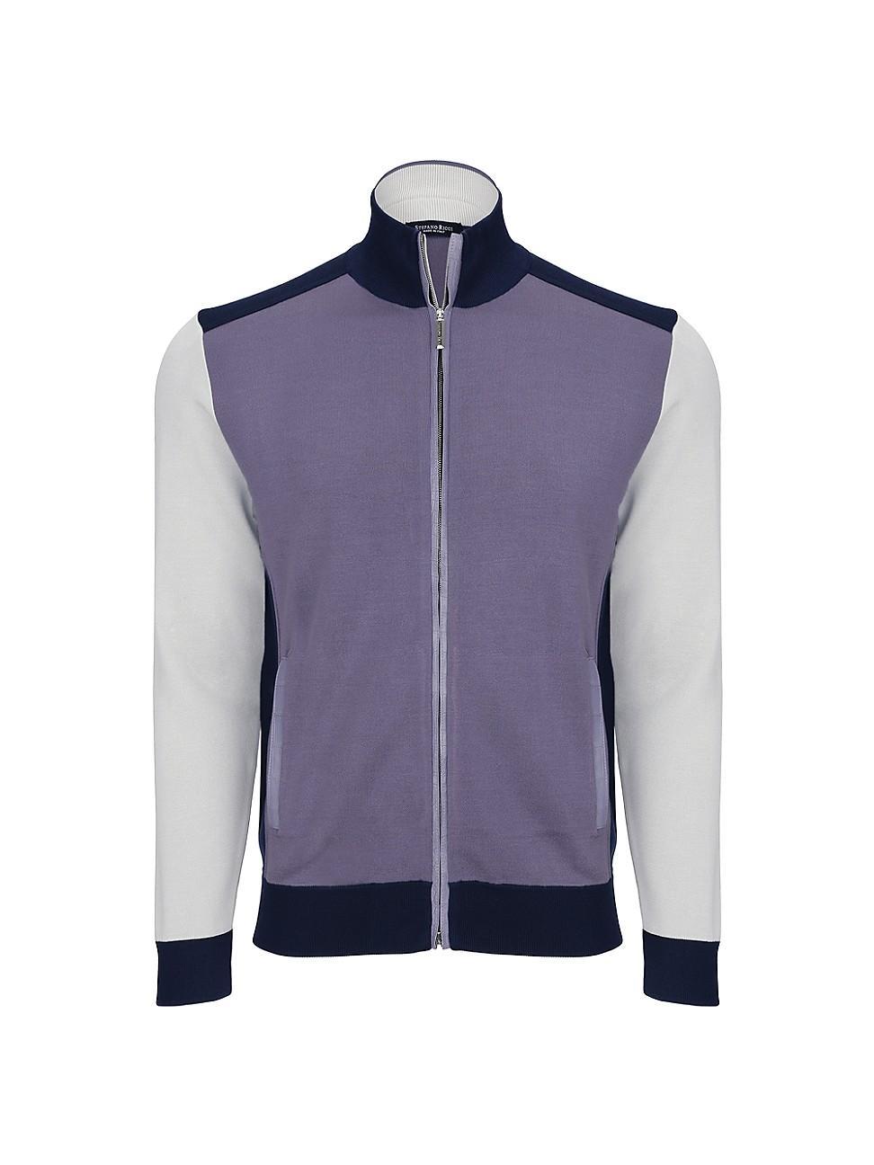 Mens Blouson Sweater Jacket Product Image