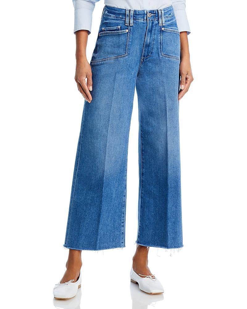 PAIGE Anessa High Waist Wide Leg Jeans Product Image