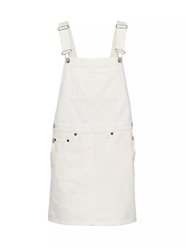 Denim Overall Mini-Dress Product Image