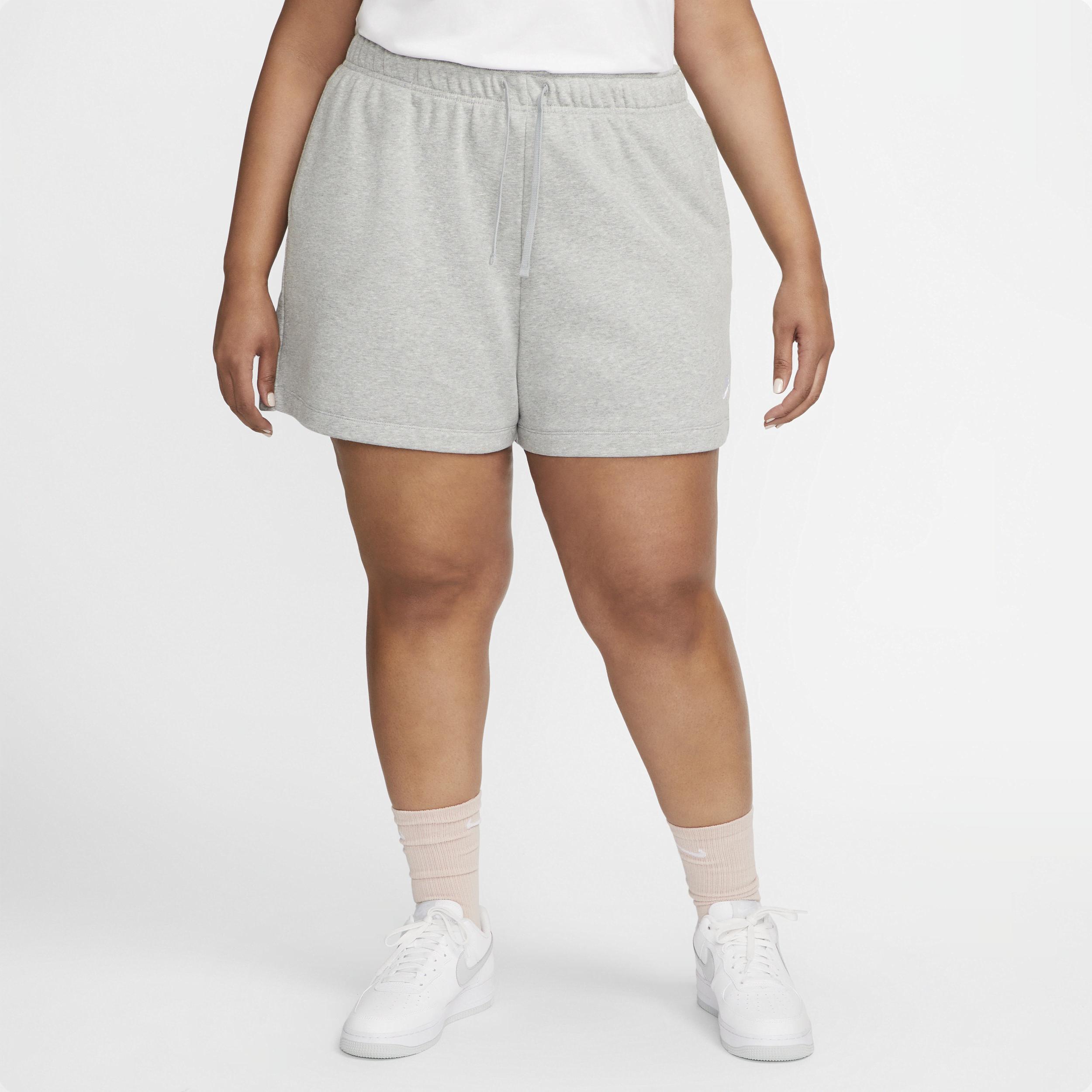 Women's Nike Sportswear Club Fleece Mid-Rise Shorts (Plus Size) Product Image