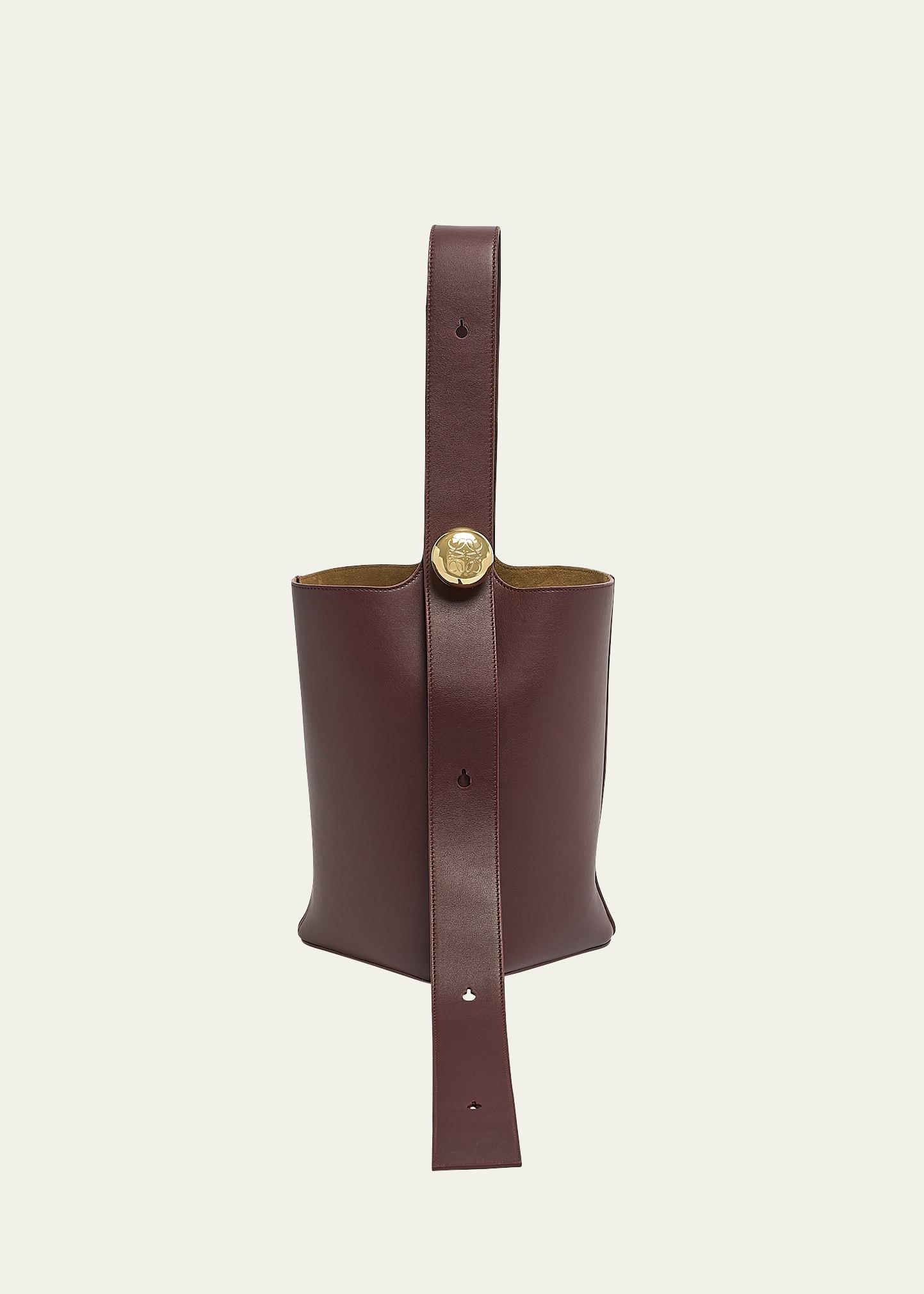 Anagram Pebble Leather Bucket Bag Product Image