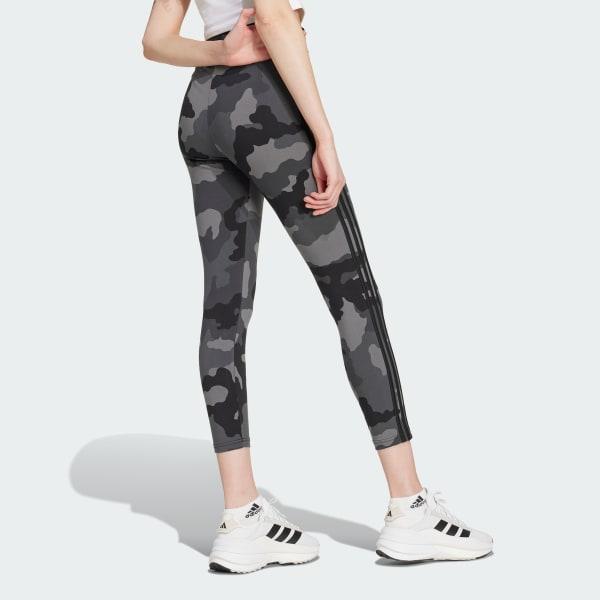 Essentials 3-Stripes Camo Print 7/8 Length Leggings Product Image