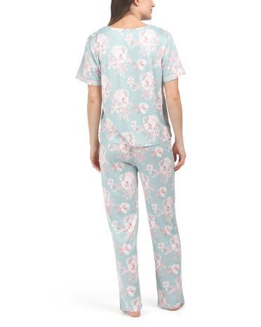 Elina Floral Top And Pants Set for Women Product Image