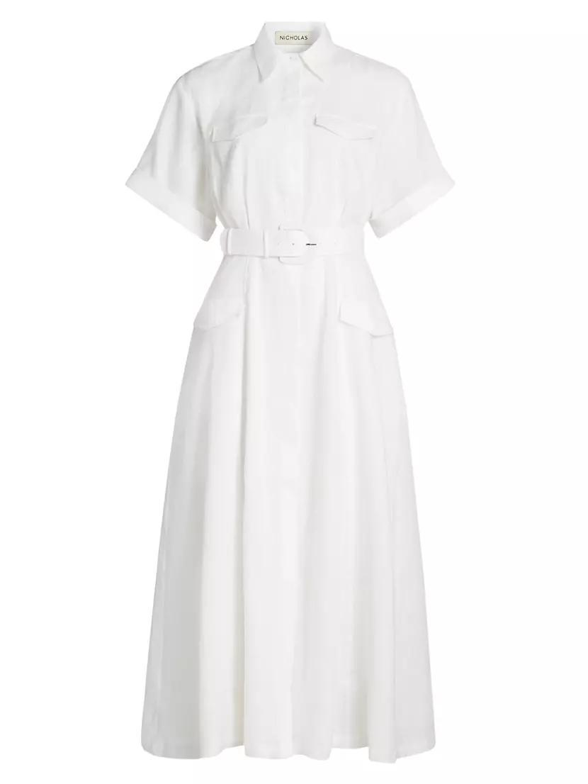 Sunni Belted Utility Shirtdress Product Image