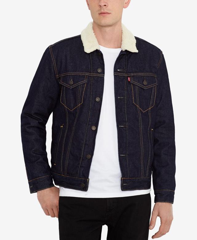 Levis Type III Sherpa Denim Trucker Jacket Product Image