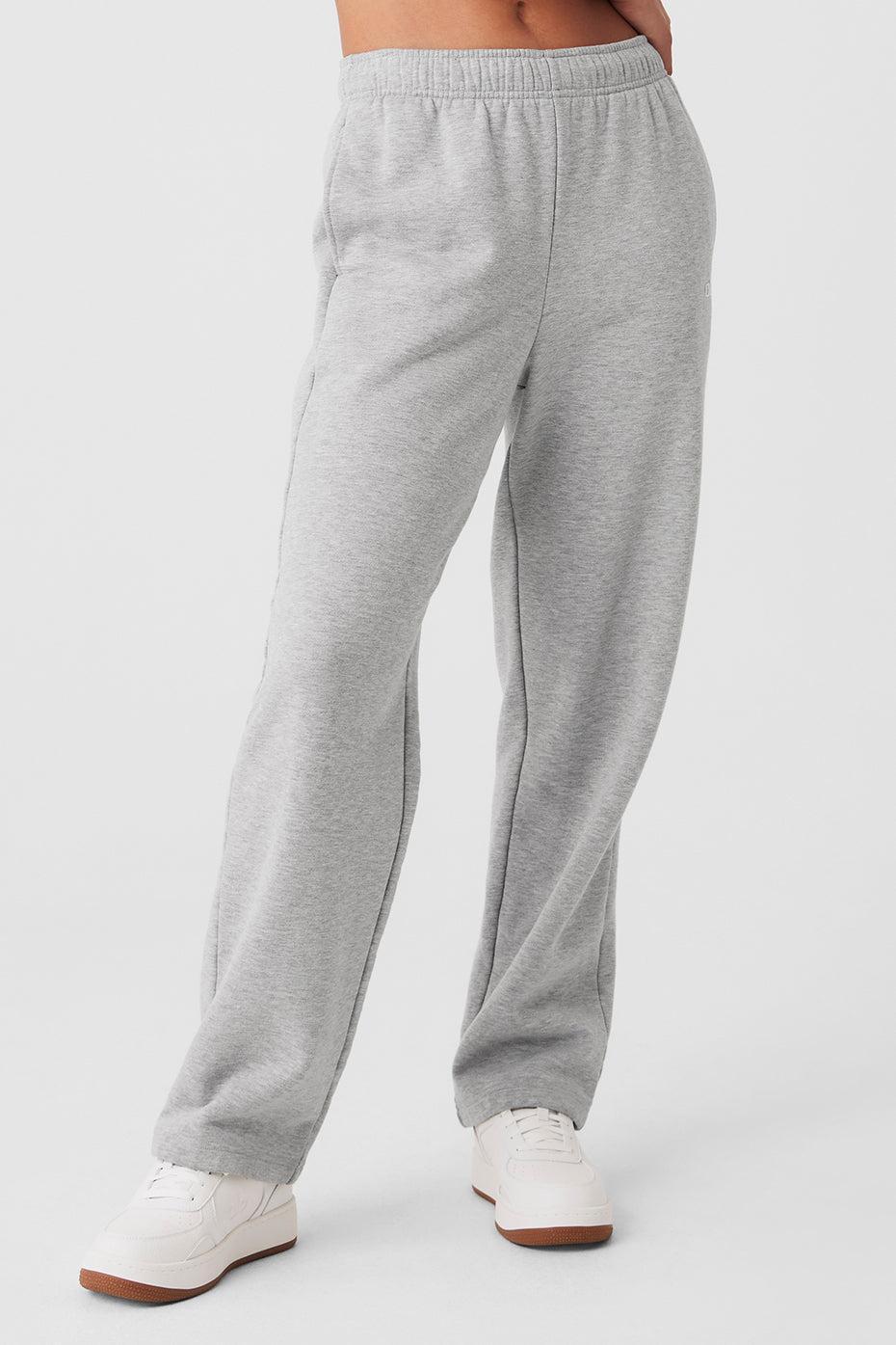 Accolade Straight Leg Sweatpant - Athletic Heather Grey Female Product Image