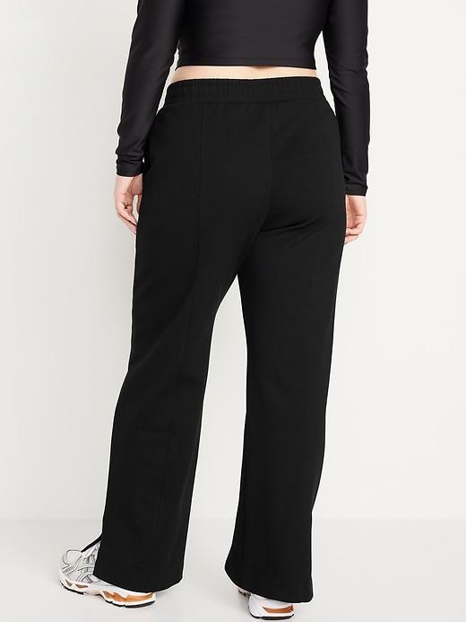 High-Waisted Dynamic Fleece Trouser Pants Product Image