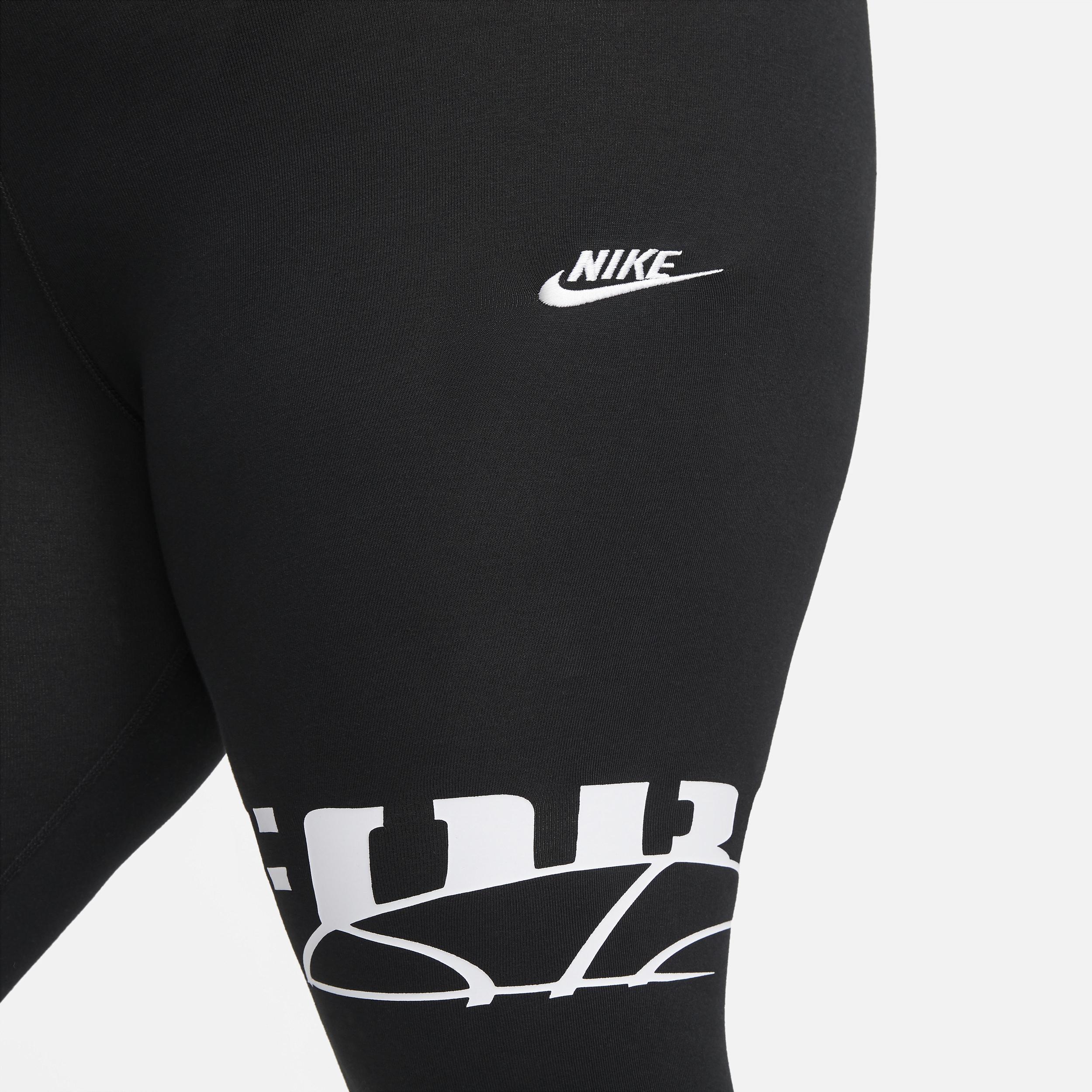 Womens Nike Sportswear Leg-A-See High-Waisted 7/8 Leggings (Plus Size) Product Image