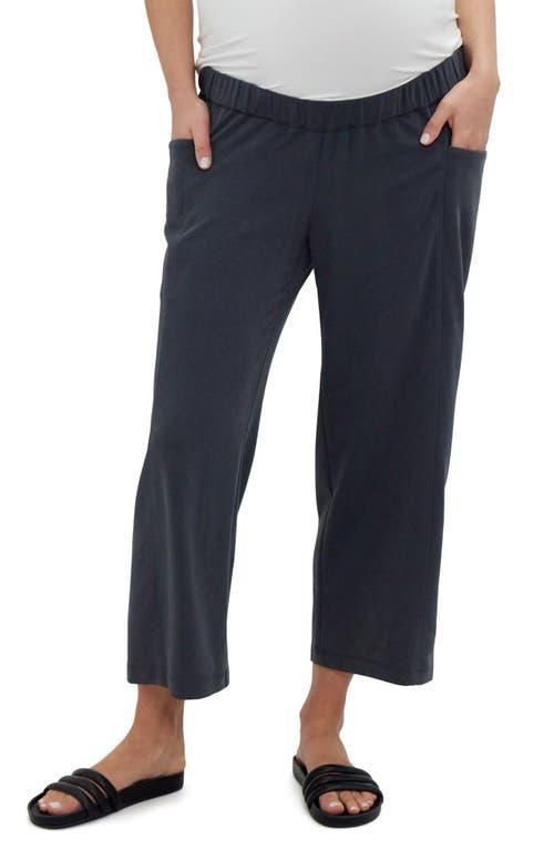 Ingrid & Isabel Easy Wide Leg Knit Maternity Pants Product Image