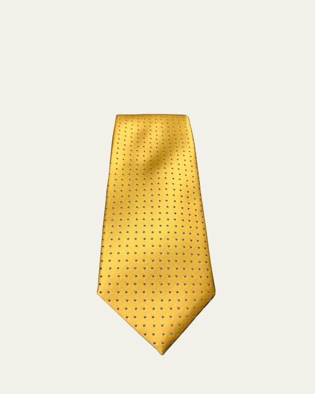 Mens Assorted Silk Pindot Ties Product Image