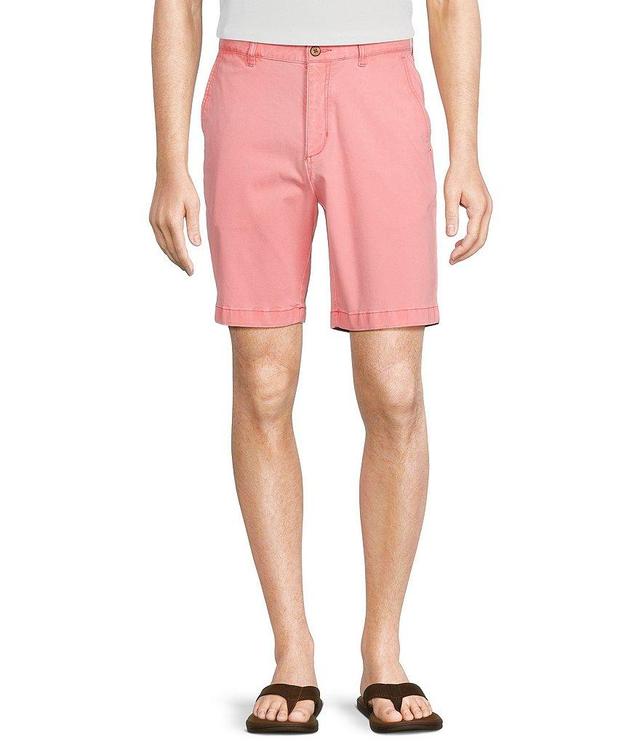 Tommy Bahama Flat Front Straight Fit Stretch Sateen 10#double; Inseam Boracay Shorts Product Image