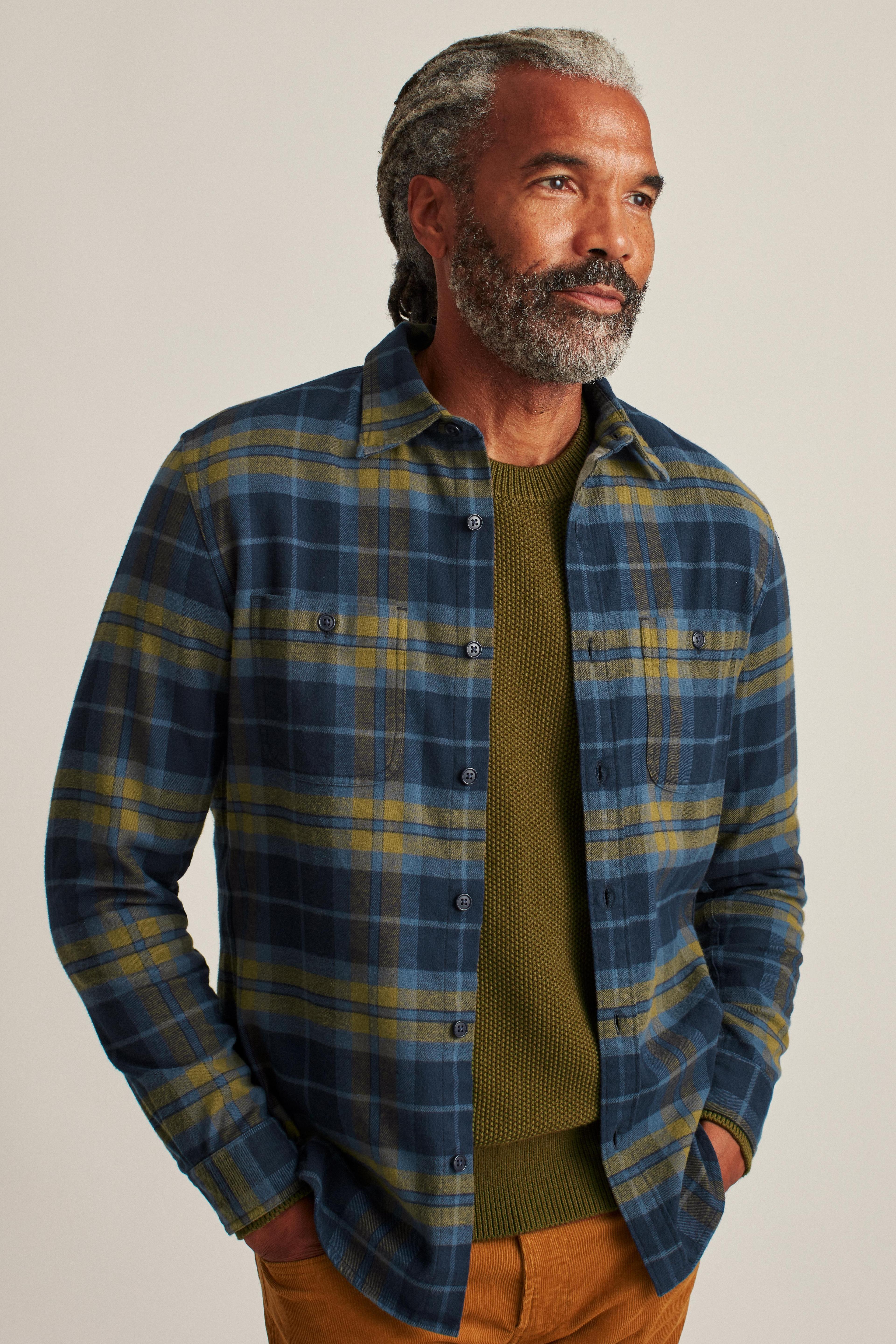 Stretch Flannel Shirt Product Image