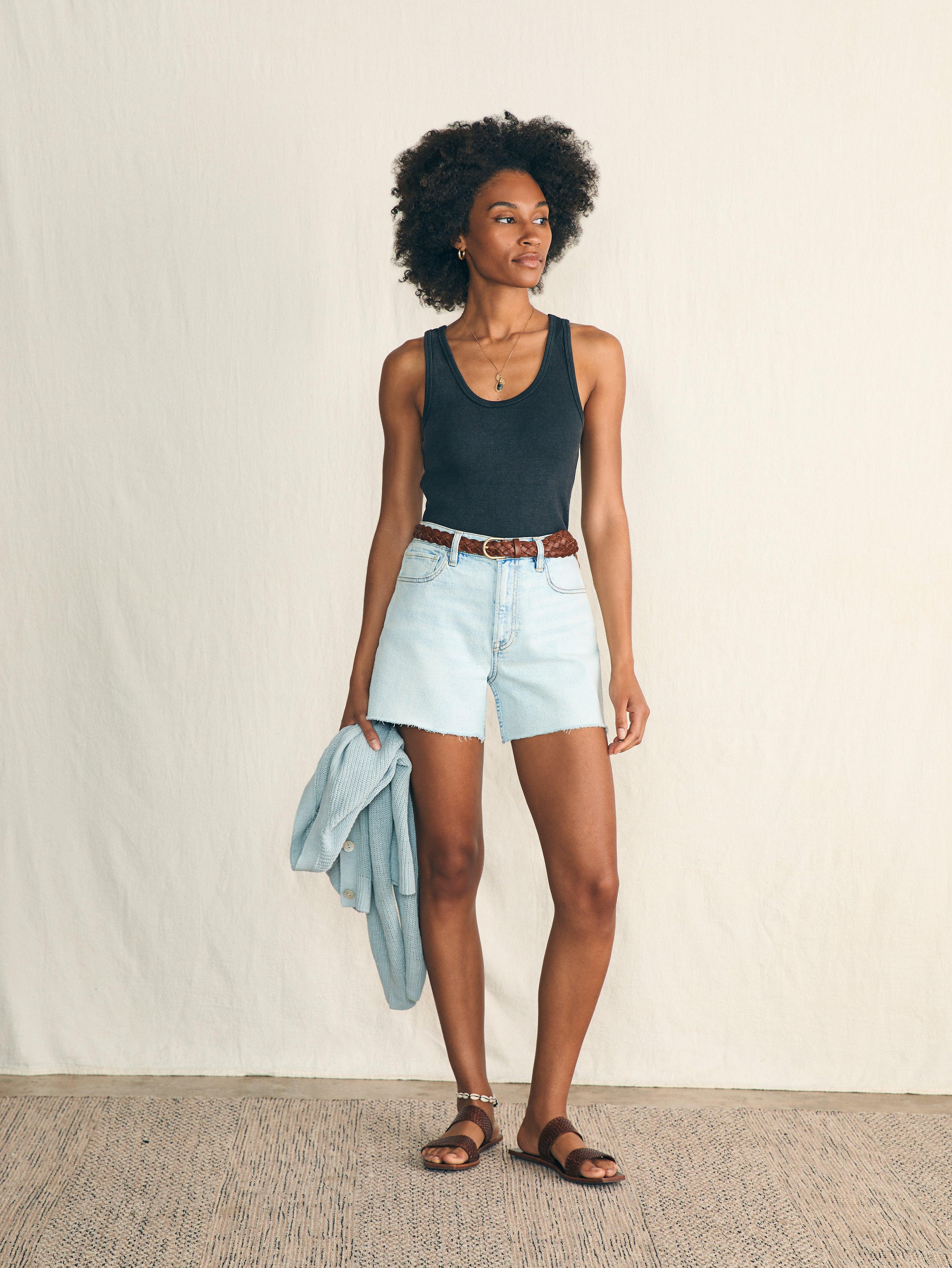 Organic Cotton Denim Short - Cloudbreak Wash Female Product Image