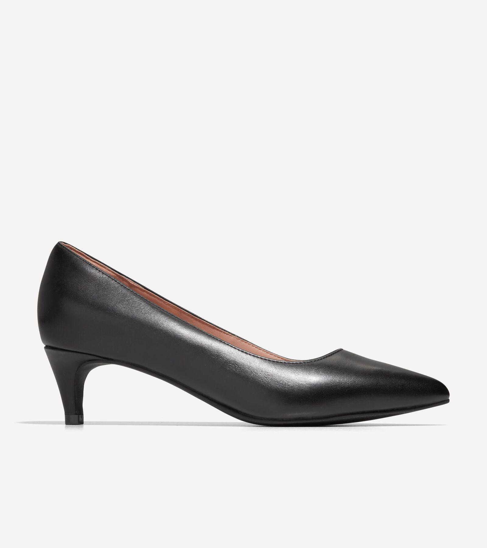 Cole Haan Womens Vandam Pointed-Toe Slip-On Pumps Product Image