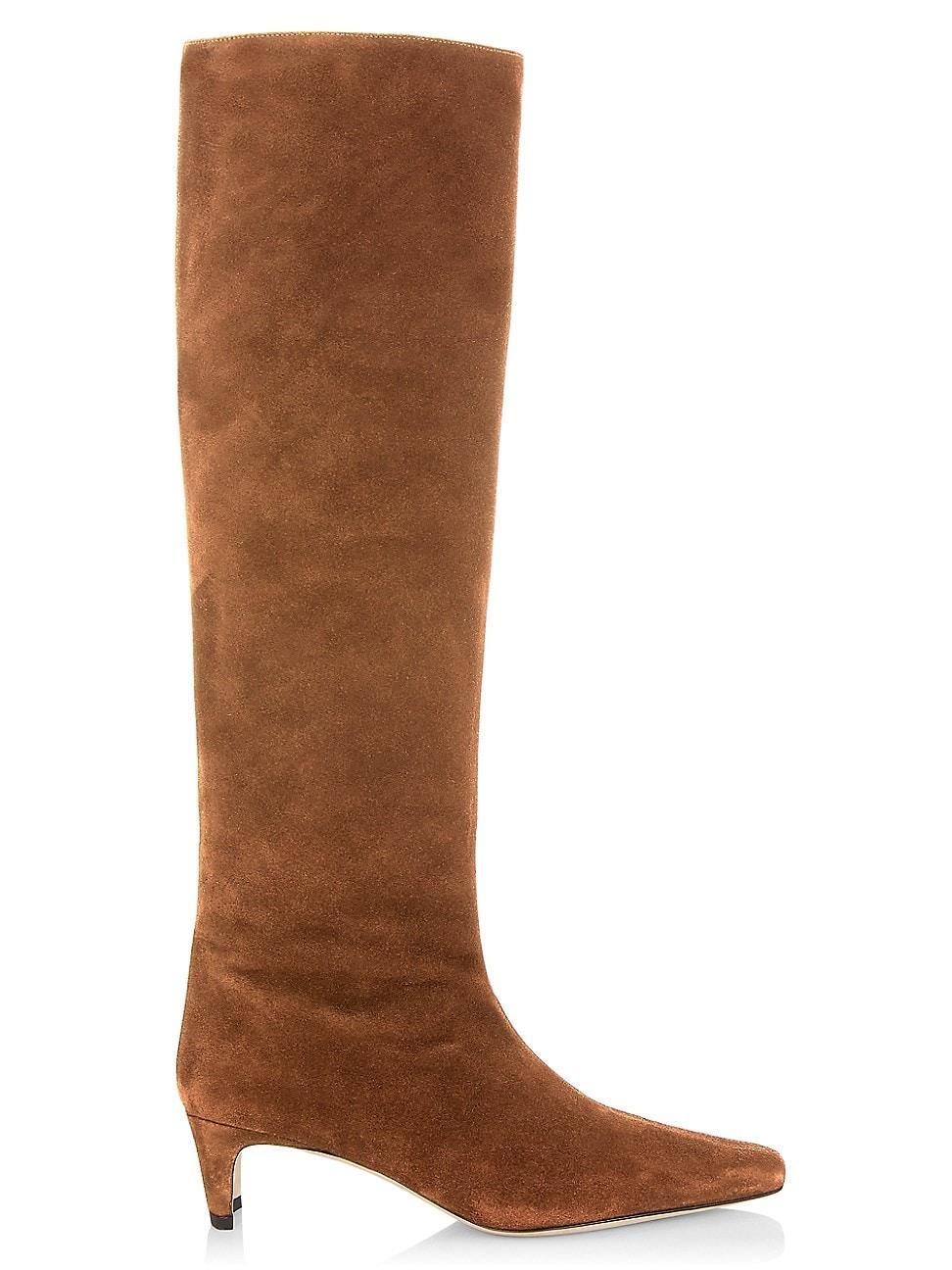 Staud Womens Wally Pointed Toe Knee High Boots product image