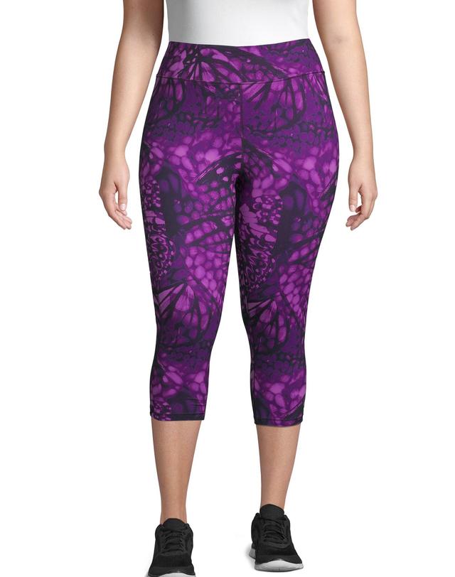 Plus Size Just My Size Capri Leggings, Womens Product Image