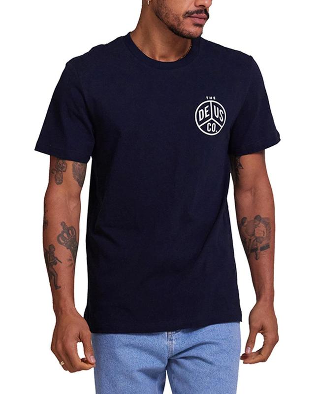 Peaces Tee - Navy Product Image