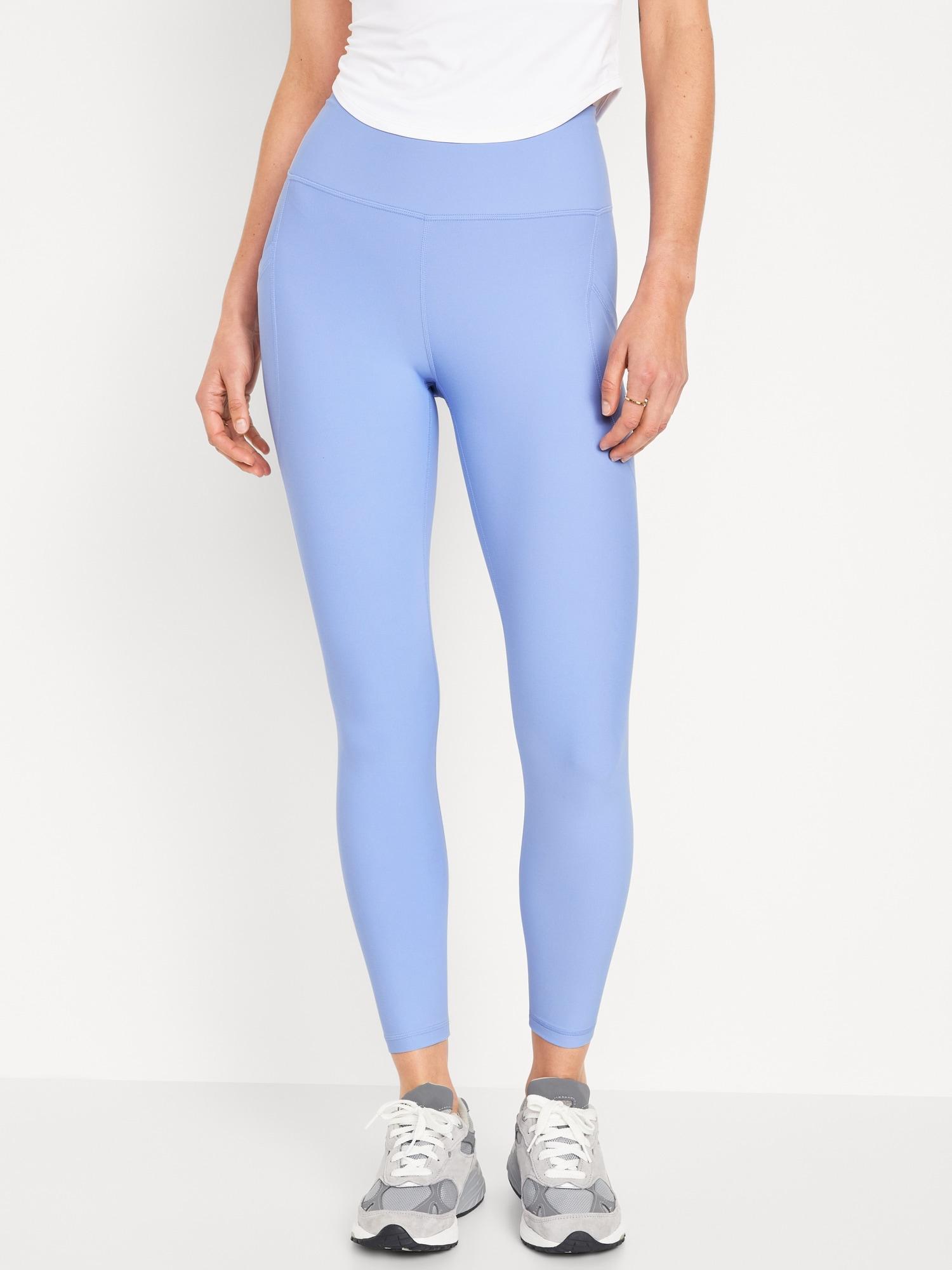 High-Waisted PowerSoft 7/8 Leggings Product Image