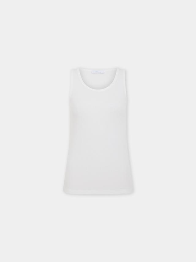 TANK TOP IN COTTON JERSEY Product Image