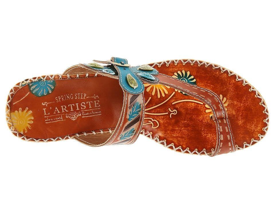 L'Artiste by Spring Step Santorini (Camel) Women's Sandals Product Image