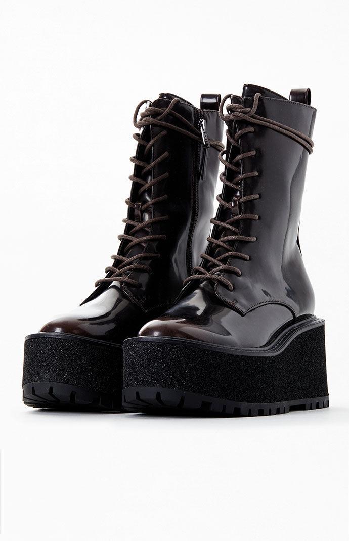 CIRCUS NY Womens Women's Slater Platform Combat Boots Product Image