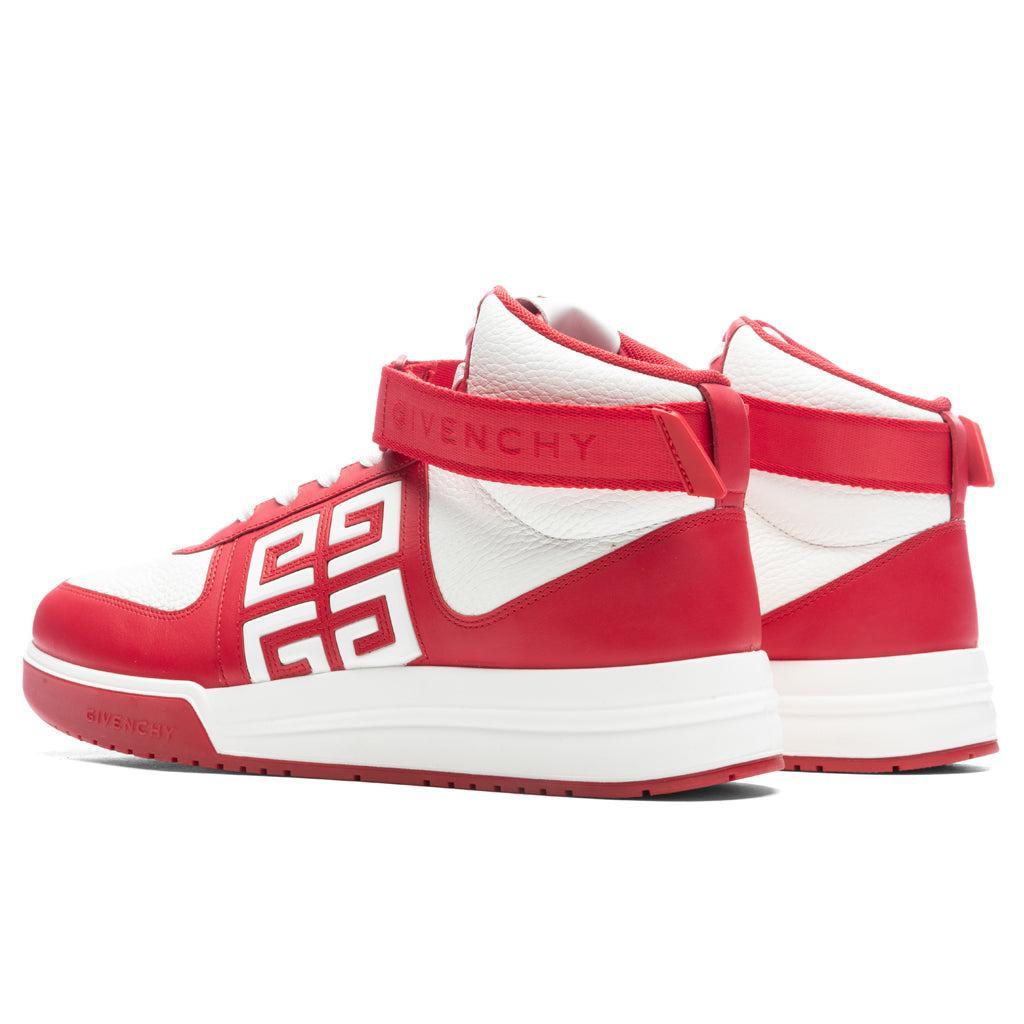 G4 High-Top Sneakers - Red/White Male Product Image