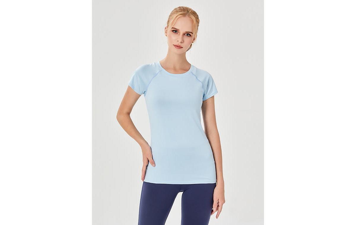 Rebody Active Womens Miracle Play Short Sleeve Top for Women Product Image