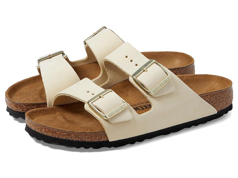 Birkenstock Womens Arizona Soft Footbed Suede Nubuck Buckle Detail Sandals Product Image