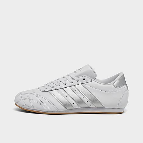 Womens adidas Taekwondo Athletic Shoe - Cloud White / Silver Metallic / Gum Product Image